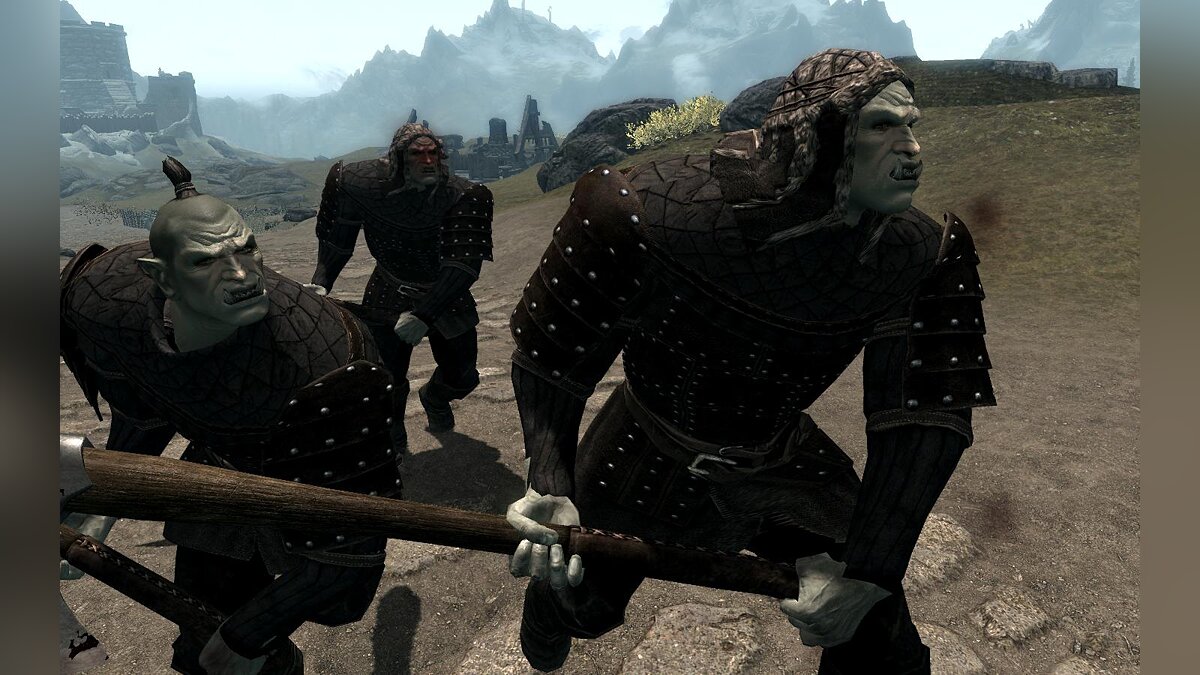 The Elder Scrolls 5: Skyrim Legendary Edition — Orc raiders