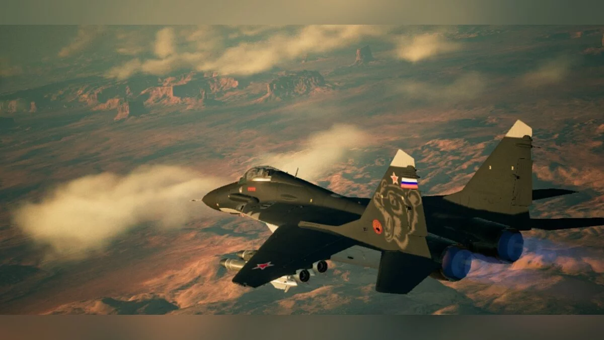 Ace Combat 7: Skies Unknown — Нові розмальовки для МіГ-29А
