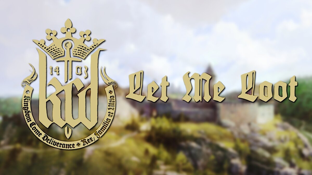 Kingdom Come: Deliverance - Royal Edition — Pause the game while collecting loot