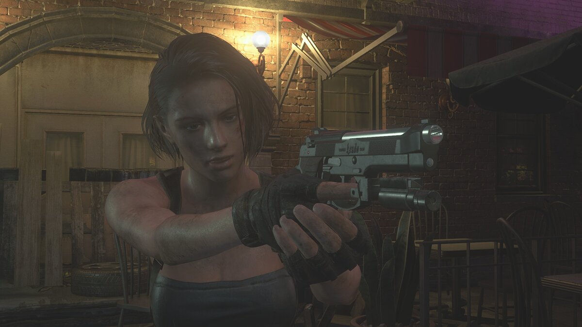 Resident Evil 3 — New pistol "Samurai Edge"