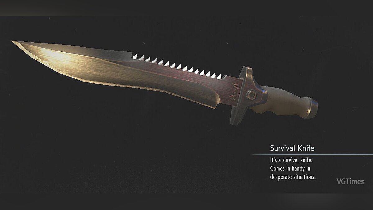 Resident Evil 3 — Knife from Resident Evil