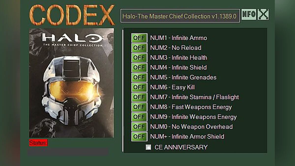 Halo: Combat Evolved Anniversary — Trainer (+11) [1.1389.0.0]