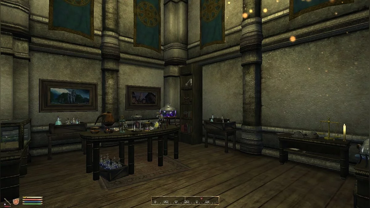The Elder Scrolls 4: Oblivion — Покращені приміщення для магів