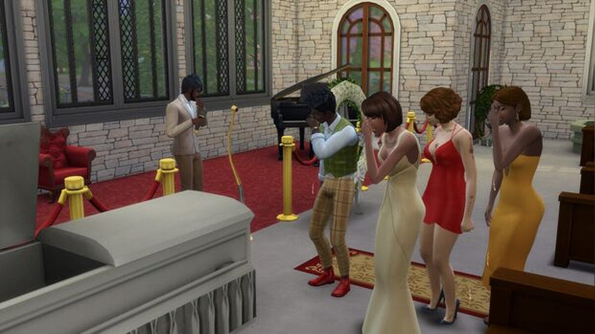 The Sims 4 — Funeral mod (03/26/2020)