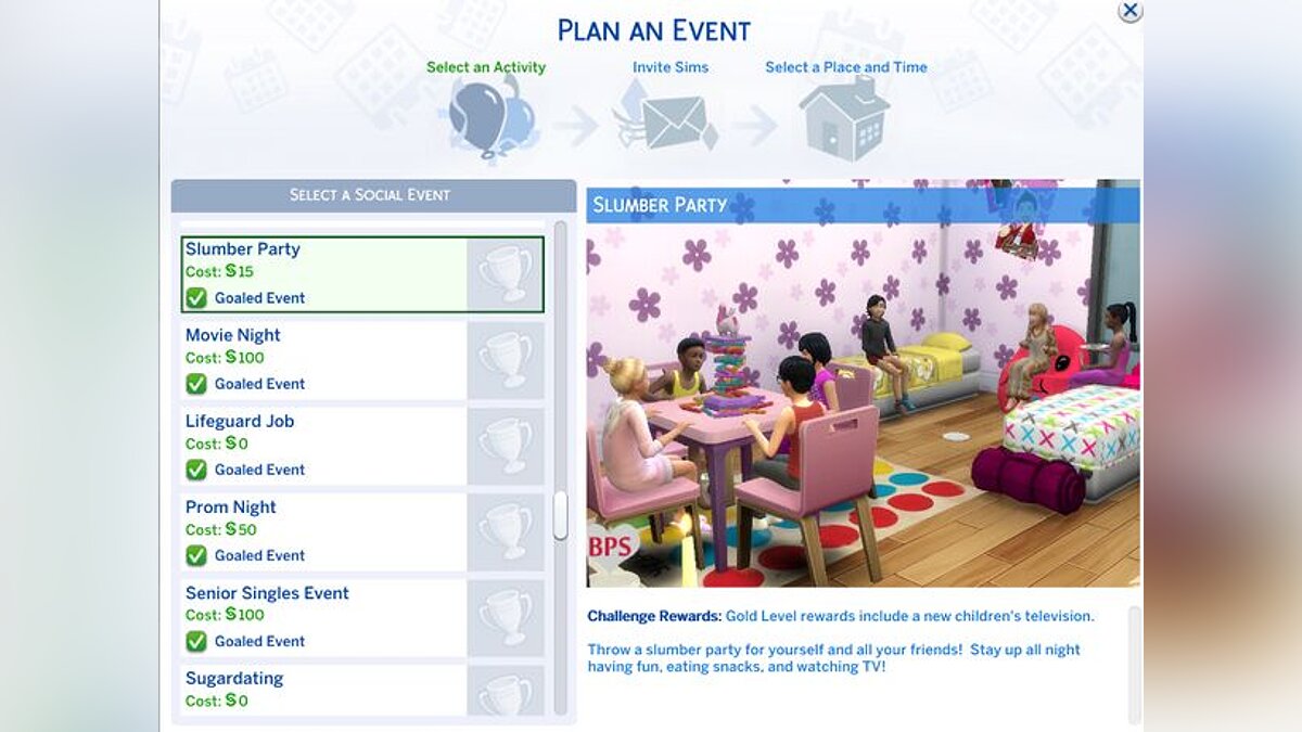 The Sims 4 — Pajama Party Mod