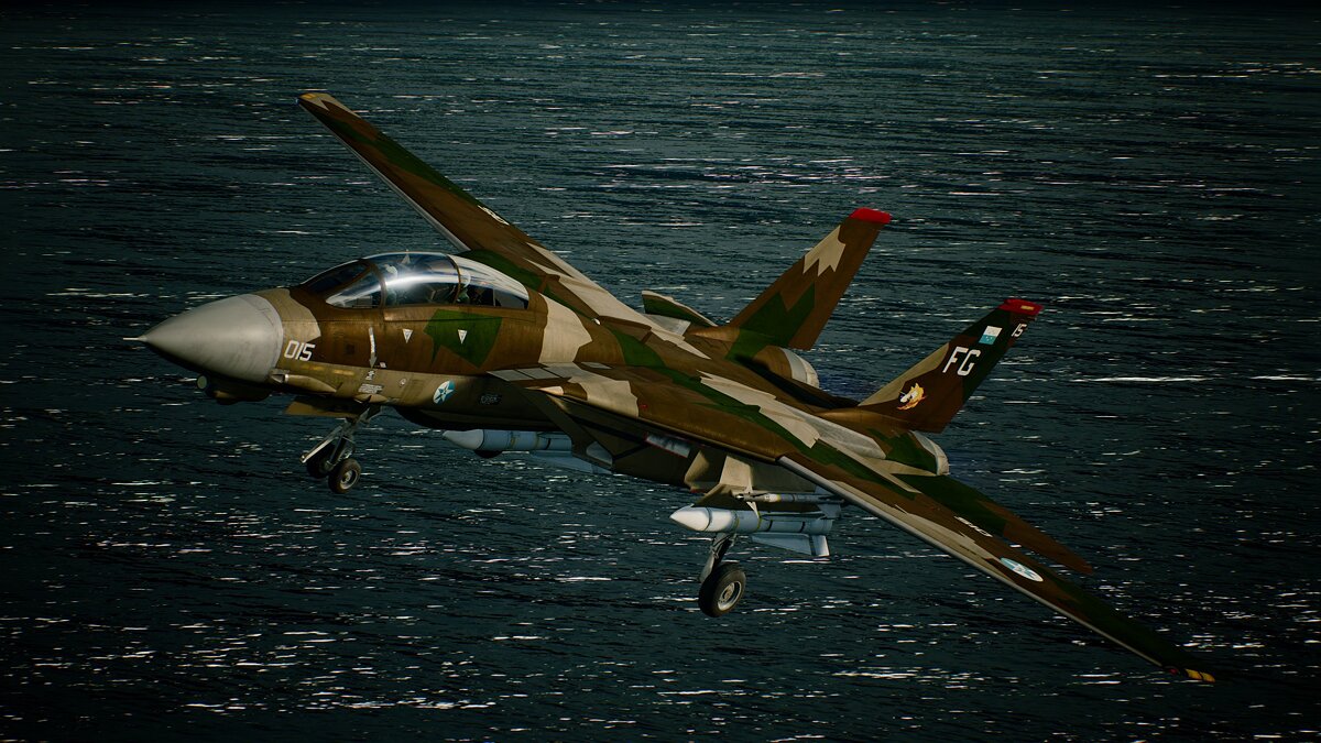 Ace Combat 7: Skies Unknown — Brown camouflage for F-14D