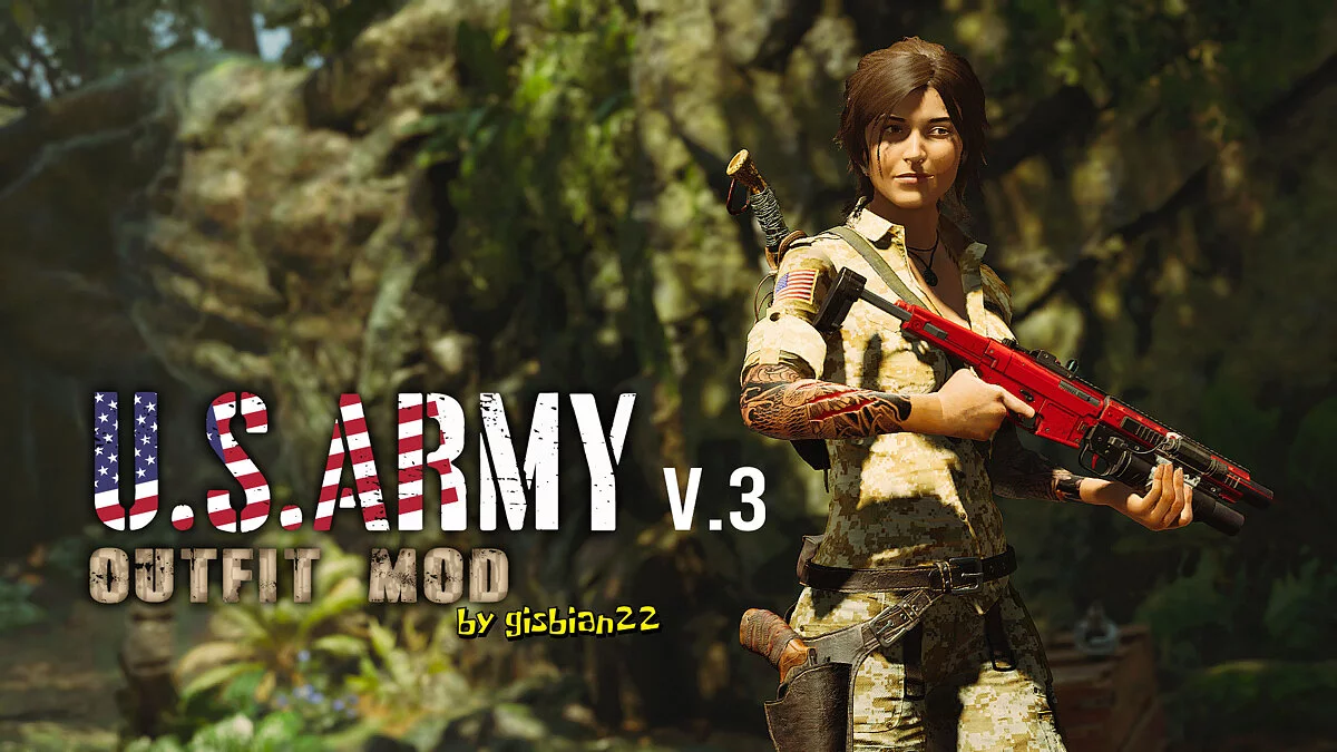 Shadow of the Tomb Raider — Army uniform