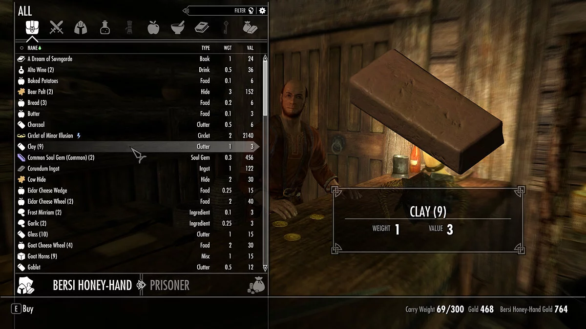 Elder Scrolls 5: Skyrim Special Edition — Разнообразные товары у торговцев