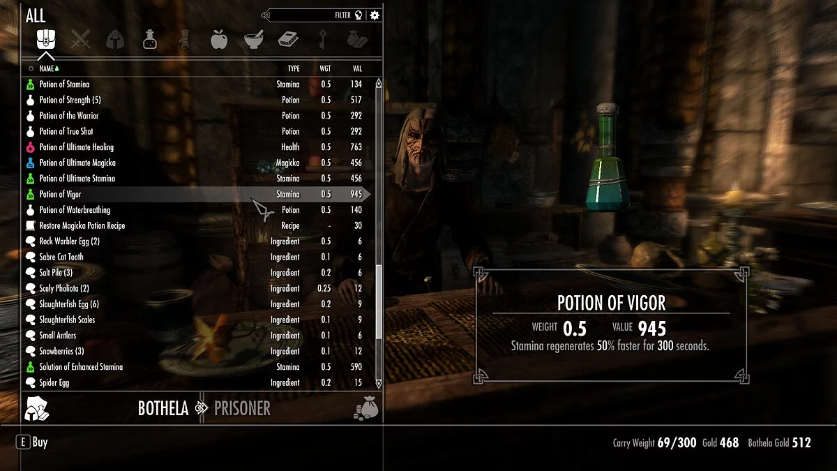 Elder Scrolls 5: Skyrim Special Edition — Разнообразные товары у торговцев