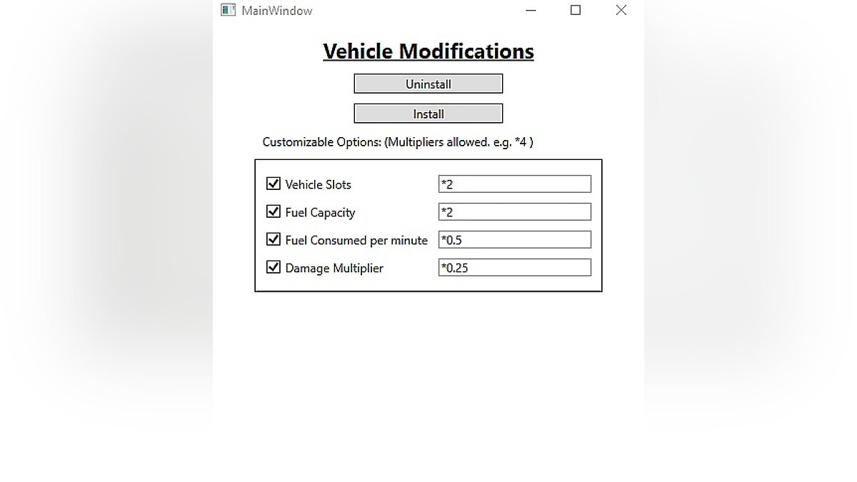 State of Decay 2 — JE / Customizable vehicle characteristics