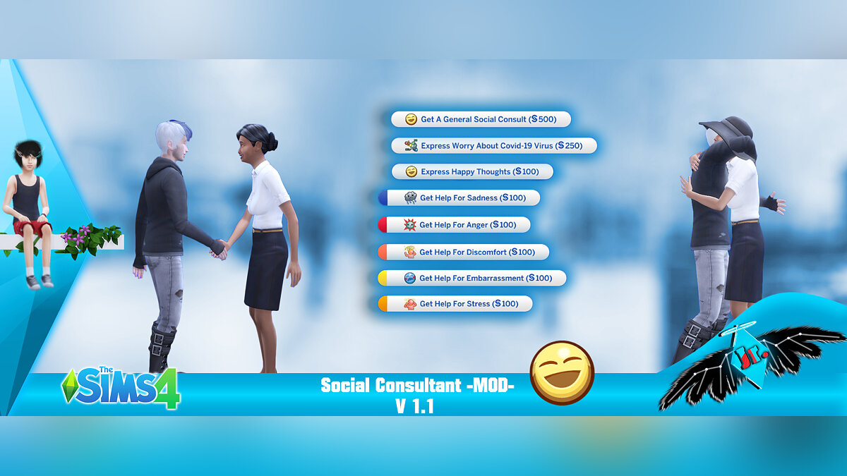 The Sims 4 — Social consultant 1.1