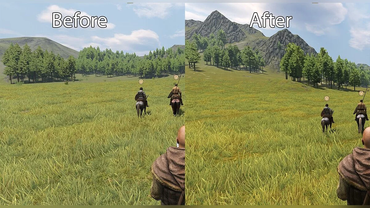 Mount &amp; Blade 2: Bannerlord — Corrección del color de las flores.