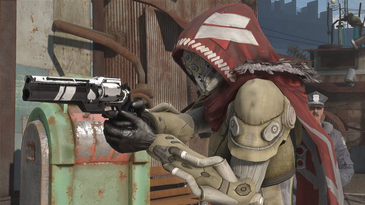 Fallout 4: Game of the Year Edition — Двуручный пистолет "Пиковый туз"