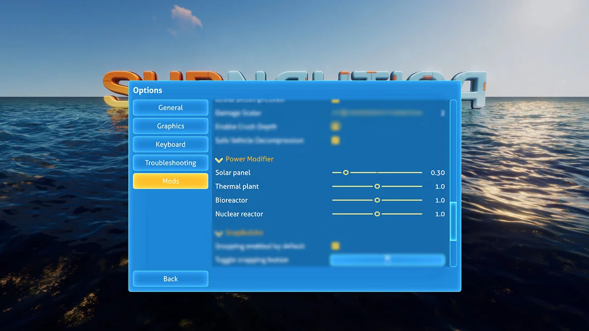 Subnautica — Налаштуйте потужність енергогенераторів