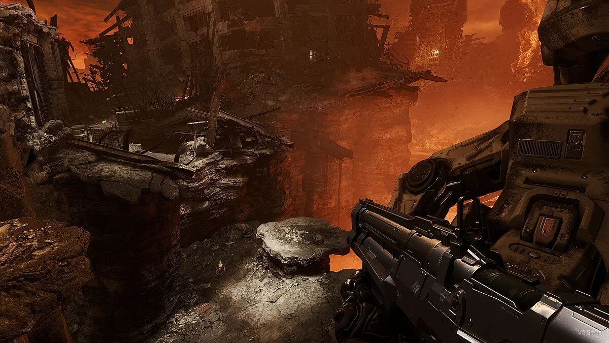 Doom Eternal — Мрачная графика в стиле игр от Кармака