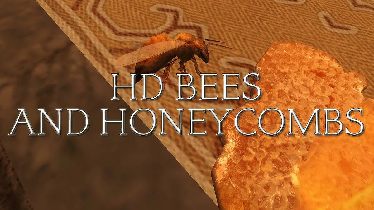 Elder Scrolls 5: Skyrim Special Edition — HD bees and honeycombs