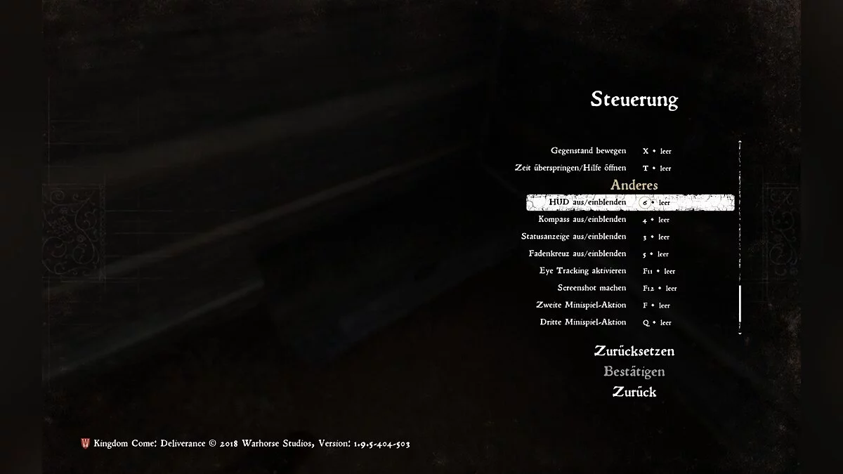 Kingdom Come: Deliverance — Мінімалістичний HUD