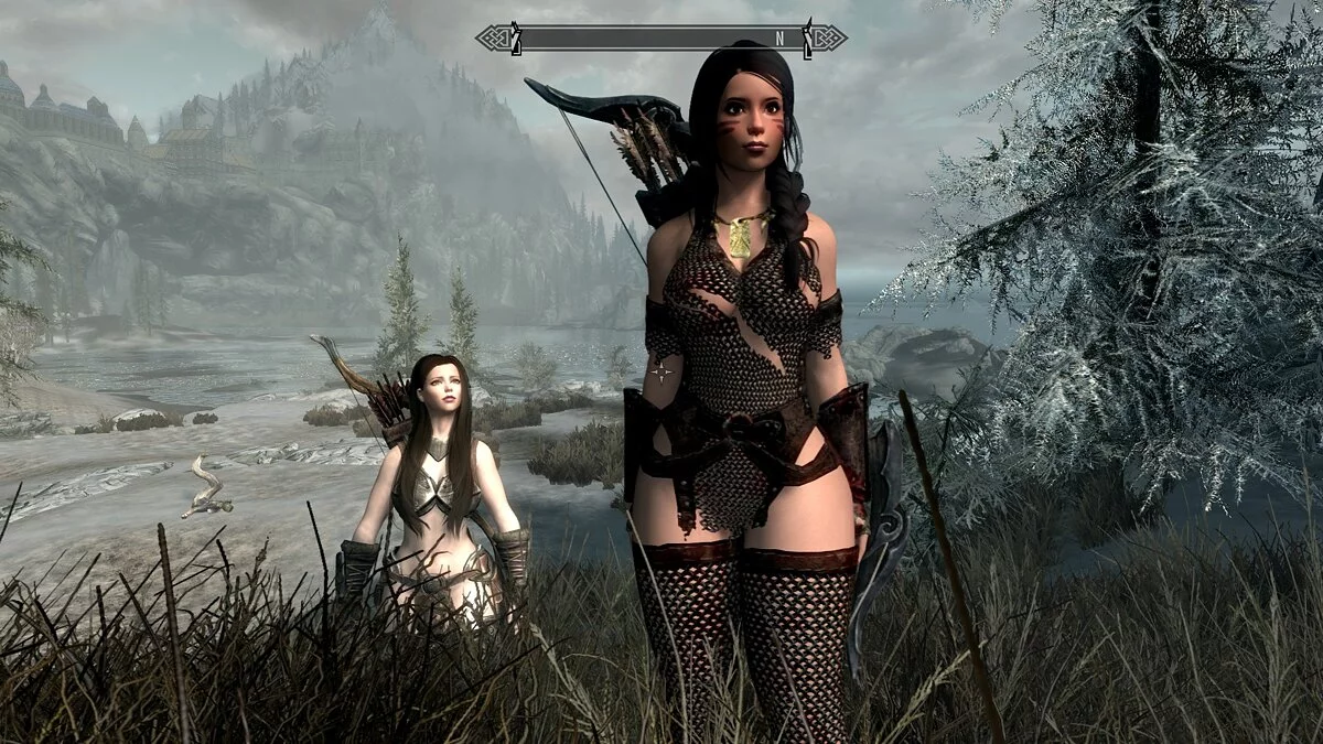 Elder Scrolls 5: Skyrim Special Edition — CBBE bodies with big booty and breasts