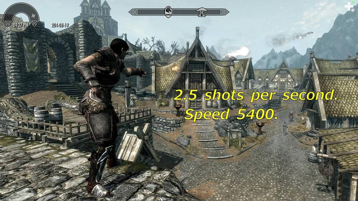 The Elder Scrolls 5: Skyrim Legendary Edition — Волшебная палочка быстрых фаерболов