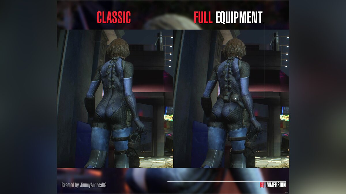 Resident Evil 3 — Replacement of the classic suit V1.2