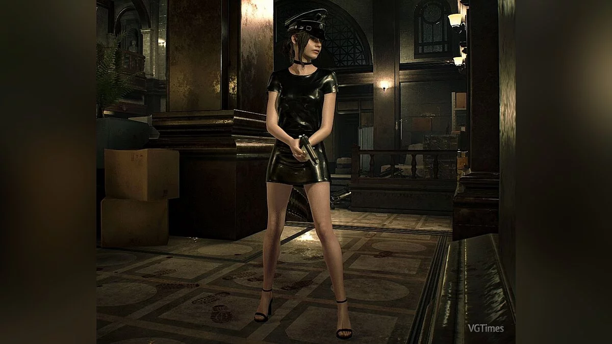Resident Evil 2 — Шкіряна сукня з кашкетом