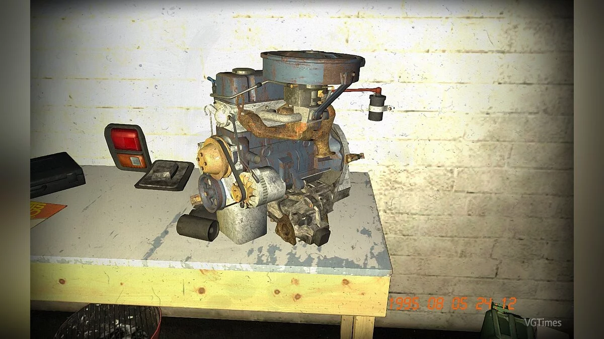 My Summer Car — Збереження (Зібраний мотор, бусик біля будинку)