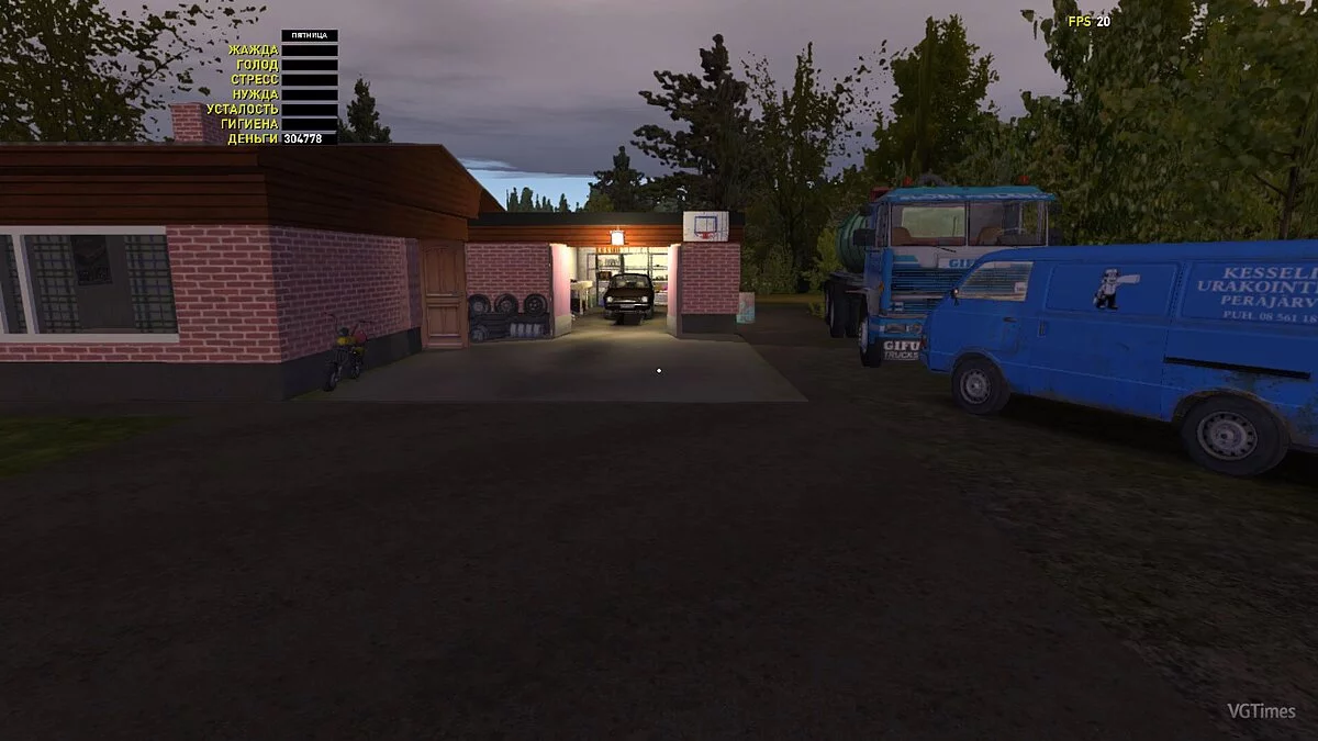 My Summer Car — Conservation (Fully assembled satsuma stock, minibus and truck at home)