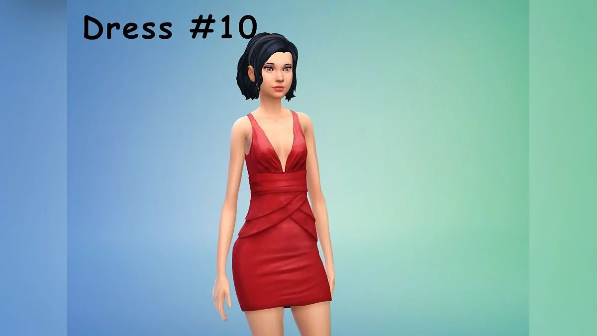 The Sims 4 — Vestidos reveladores (18+)