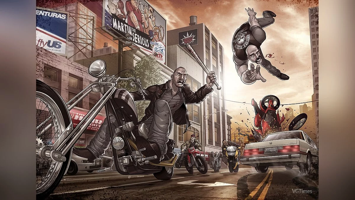 Grand Theft Auto 4: The Lost and Damned — Сохранение (Вся игра пройдена на 100%) [Steam / Rockstar-Лицензия]