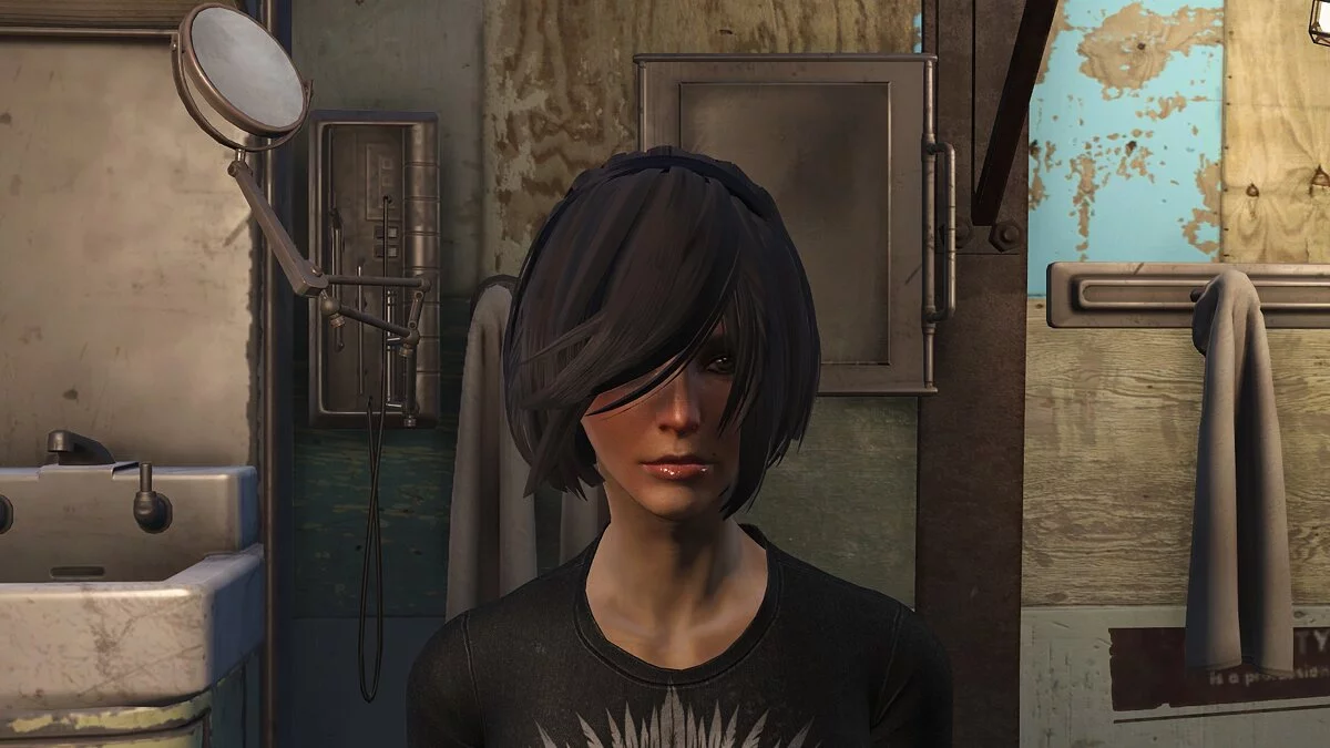 Fallout 4: Game of the Year Edition — Collection of hairstyles with physics