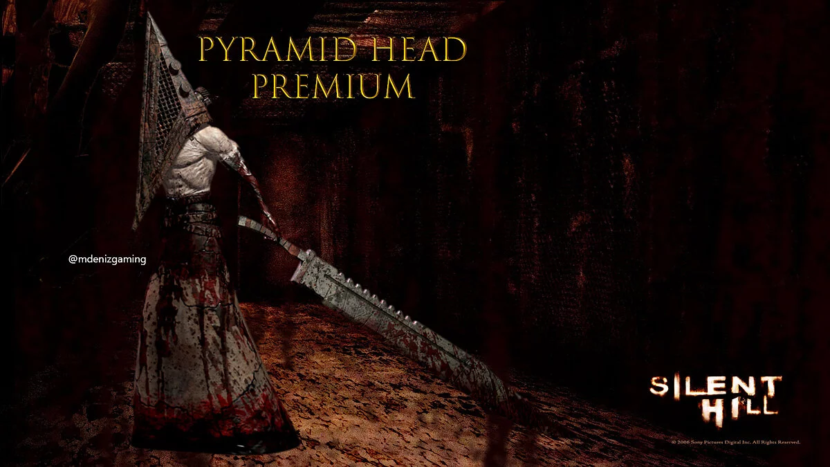 Resident Evil 2 — Pyramid Head from Silent Hill instead of Mr. X