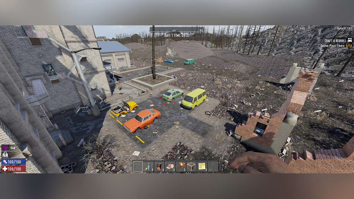 7 Days to Die — Vehicles on the roads