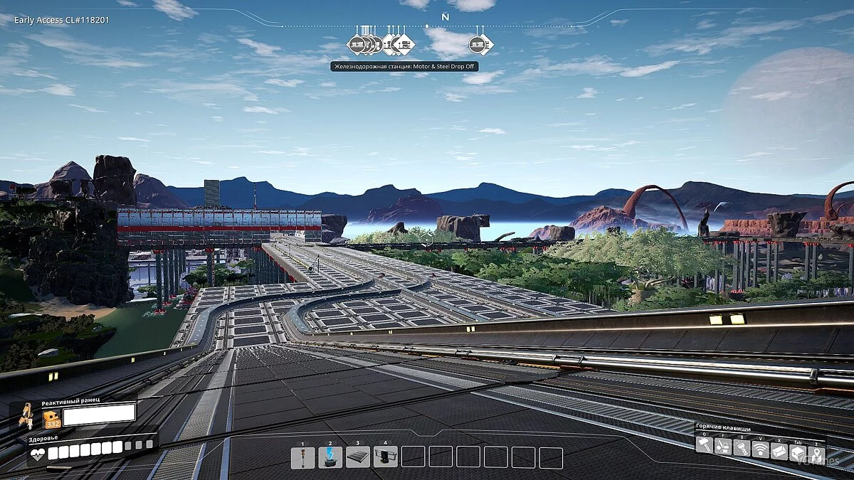 Satisfactory — Сохранение (Невероятно красивая и аккуратная база)