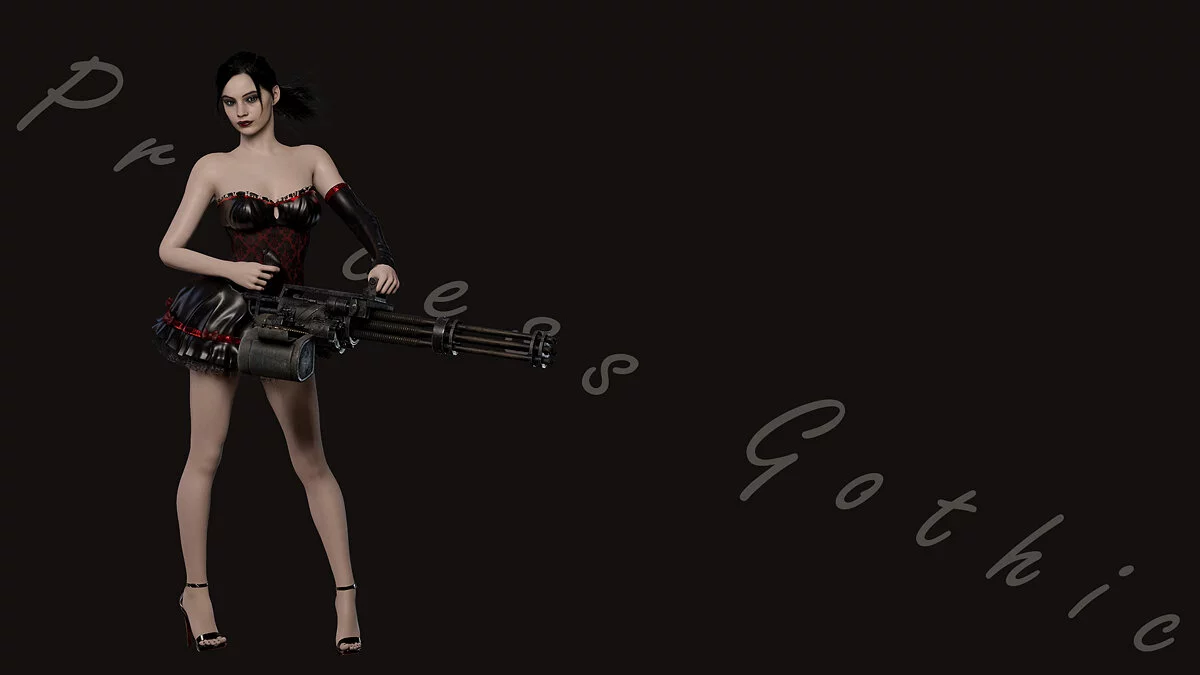 Resident Evil 2 — Готические наряды для Клэр