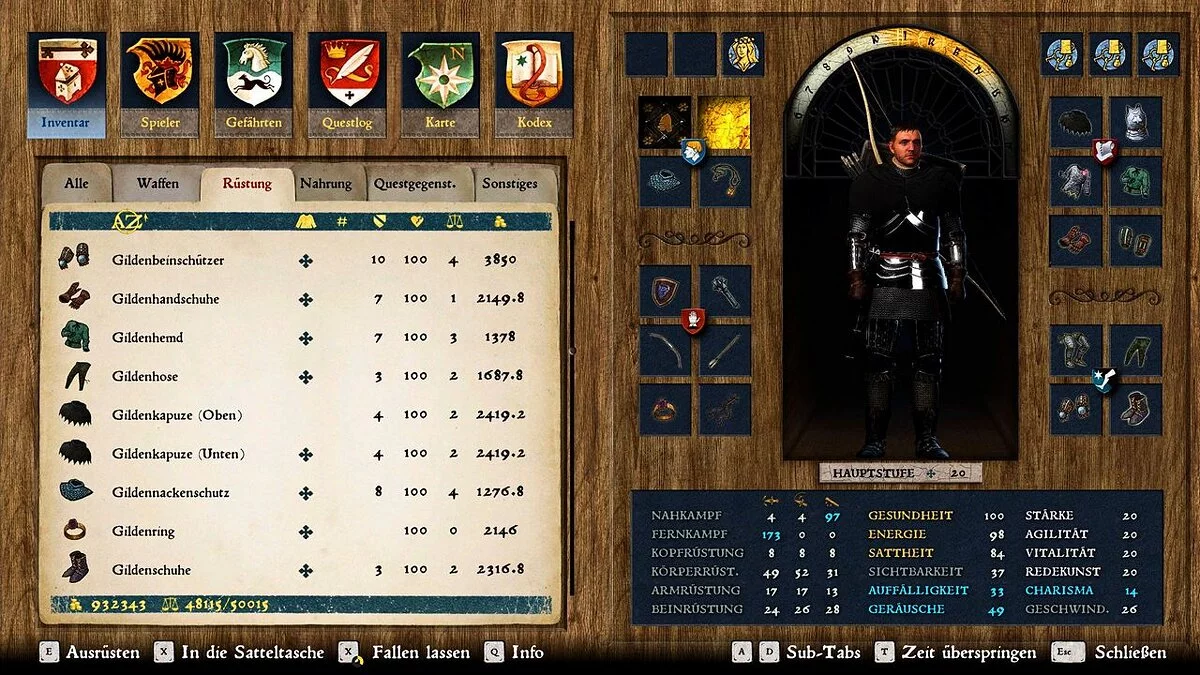 Kingdom Come: Deliverance — Обладунки гільдії Міллера