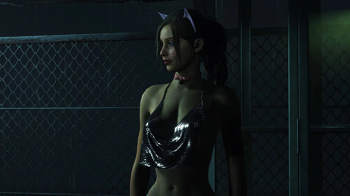 Resident Evil 2 — claire el gatito