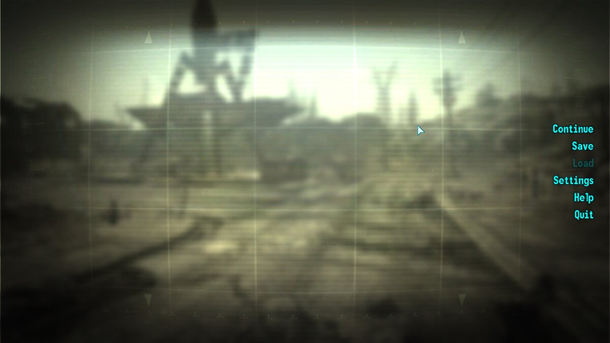 Fallout 3 — Blue Cursor