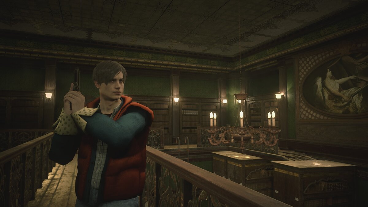 Resident Evil 2 — Marty McFly's clothes for Leon Kennedy