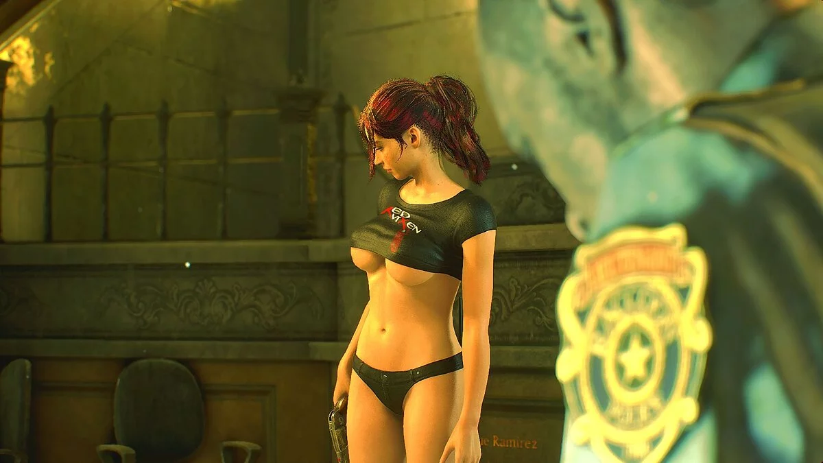 Resident Evil 2 — Изменение внешности Клэр Редфилд