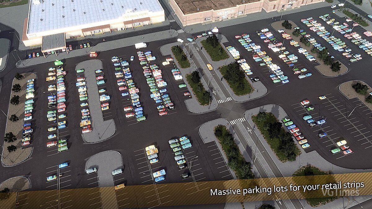 Cities: Skylines — Parking Lot Roads for version 1.13.0-f7 - adding parking zones