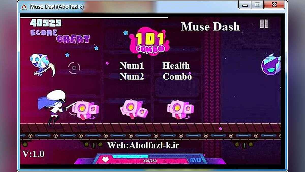 Muse Dash — Trainer (+2) [1.0.7]