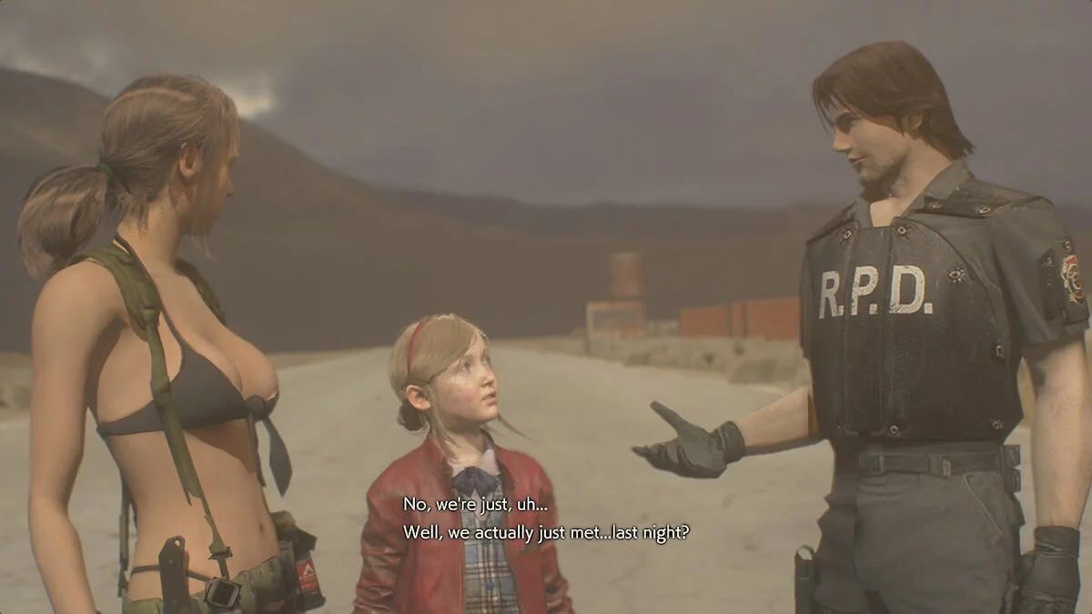 Resident Evil 2 — Мовчання з MGS 5: The Phantom Pain замість Клер Редфілд