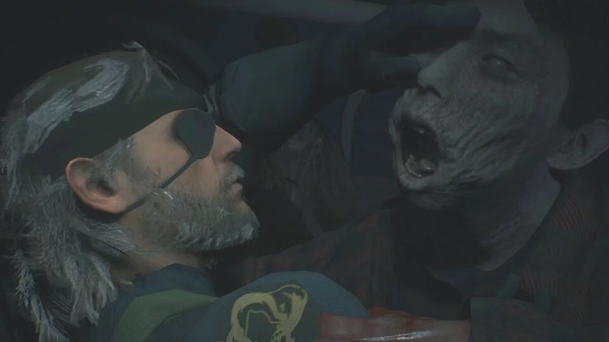 Resident Evil 2 — Замена внешности Леона на Big Boss из MGS: Ground Zeroes