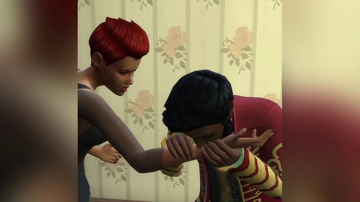 The Sims 4 — Ofrécete a beber sangre.