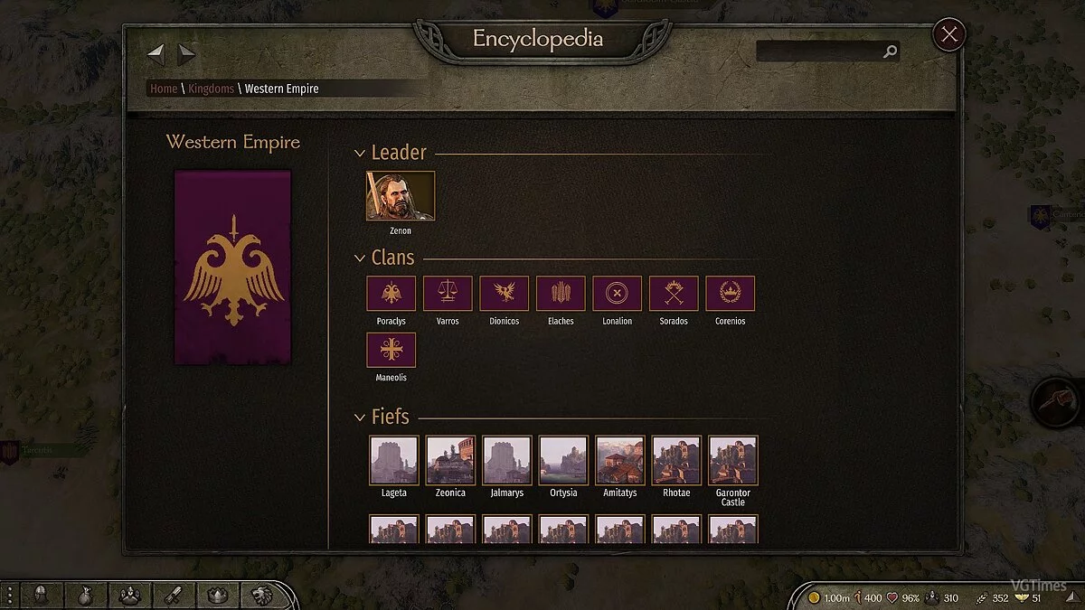 Mount & Blade 2: Bannerlord — Почни гру як західний імператор