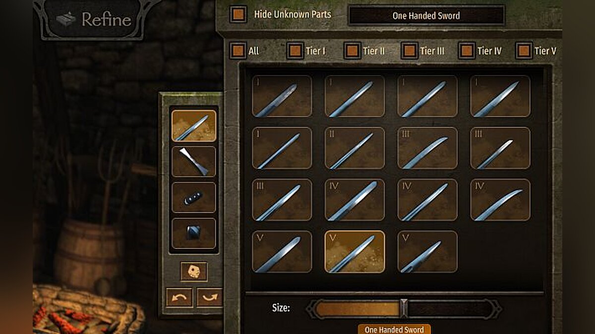 Mount &amp; Blade 2: Bannerlord — Checkbox in the forge window