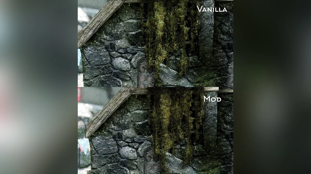 Elder Scrolls 5: Skyrim Special Edition — Висячий мох в 1К и 2К