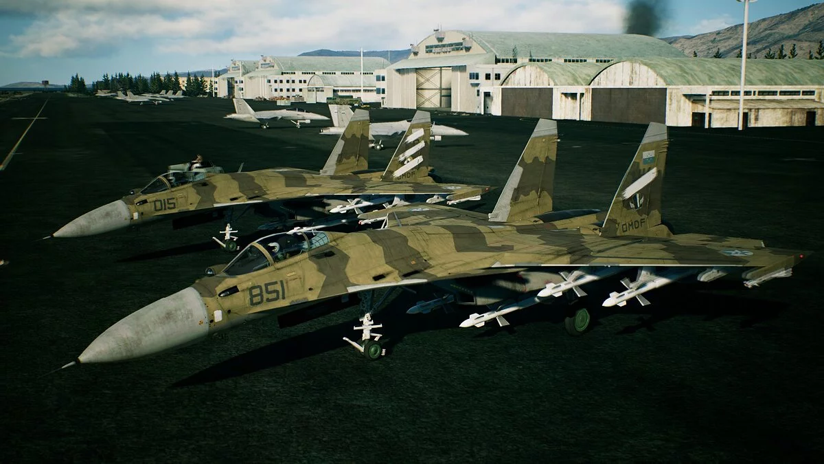 Ace Combat 7: Skies Unknown — Скин для Су-33 "Терминатор"