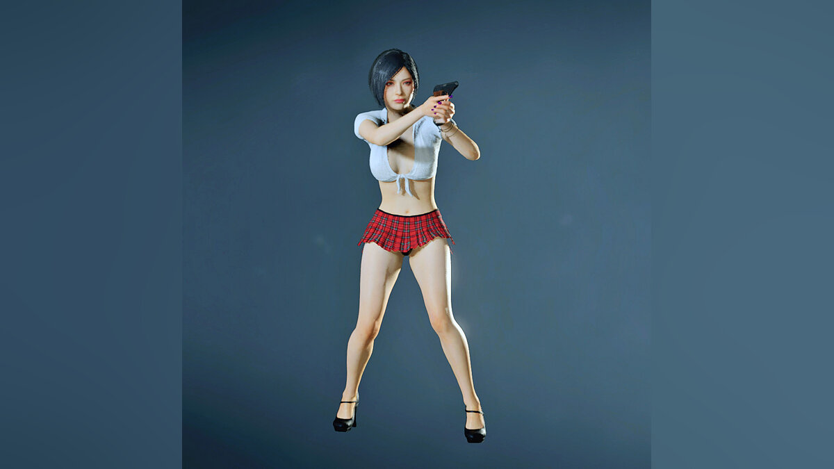 Resident Evil 2 — School uniform for Claire