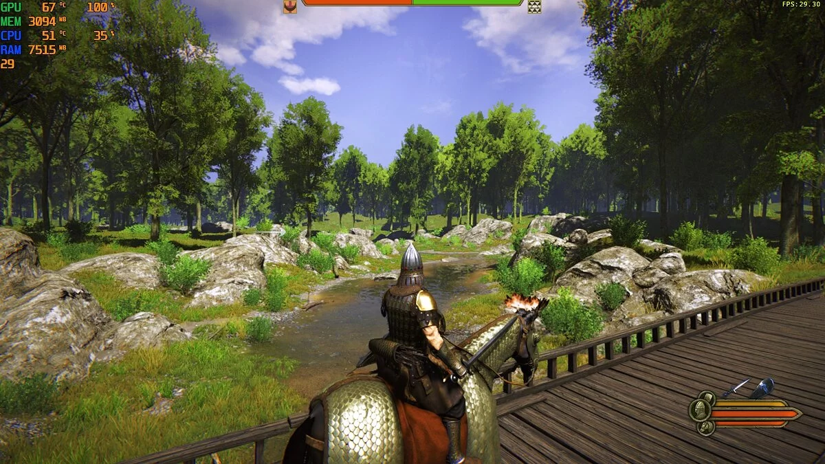 Mount &amp; Blade 2: Bannerlord — Aumentar y disminuir la cantidad de césped.